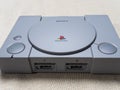 New game console Sony PlayStation on the table 07 04 2019