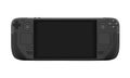 A new generation portable game console in vector.A compact game console in vector format