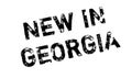 New In Georgia rubber stamp