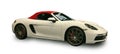 New German luxury sports car. White background. Royalty Free Stock Photo