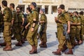 New graduates of the IDF officer school