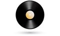 New gramophone vinyl LP record realistic icon Royalty Free Stock Photo