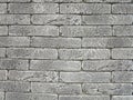 New gray brick wall texture grunge background Royalty Free Stock Photo