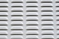New gray metal ventilation panel Royalty Free Stock Photo