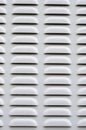 New gray metal ventilation panel Royalty Free Stock Photo