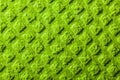 New green kitchen dishcloth background Royalty Free Stock Photo