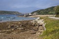 New Grimsby, Tresco, Isles of Scilly, England Royalty Free Stock Photo