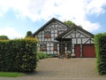 New half-timbered house