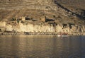 New Halfeti and the river Euphrates Royalty Free Stock Photo