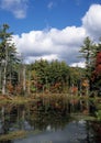 New Hampshire Pond Royalty Free Stock Photo