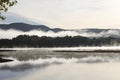 Quiet reflecton spot on New Hampshire pond