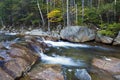 New Hampshire; White Mountains in autumn Royalty Free Stock Photo