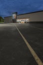 New Hartford, NY - SEPTEMBER 09, 2019: Exterior Night View of Big Lots Retail Discount Store. It is a Discount Retail Chain Royalty Free Stock Photo