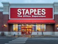 Staples The Office Superstore Building Royalty Free Stock Photo