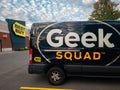 Geek Squad Black Van