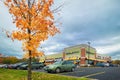 Landscape Wide View of Panera Bread Building Exterior