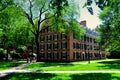 New Haven, CT: 1750 Connecticut Hall at Yale University Royalty Free Stock Photo