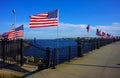 Flags over New London