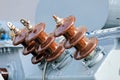 New high voltage transformer Royalty Free Stock Photo