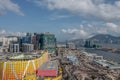 New highway under construction in Central Kowloon Route 24 April 2022