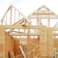 New Home House Framing Trusses Construction For Sale