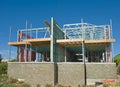 New home construction Royalty Free Stock Photo