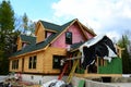New home construction Royalty Free Stock Photo