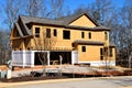 New home construction, Georgia, USA Royalty Free Stock Photo