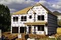 New Home Construction Site Royalty Free Stock Photo