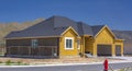 New home construction in Utah Valley Royalty Free Stock Photo