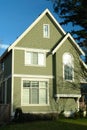 New Home House Green Royalty Free Stock Photo