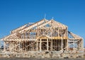 New Home under Construction Royalty Free Stock Photo