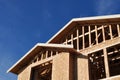 New Home Under Construction Royalty Free Stock Photo