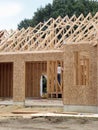 New home under construction Royalty Free Stock Photo