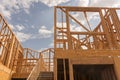 New home under construction Royalty Free Stock Photo