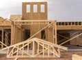 New home under construction Royalty Free Stock Photo