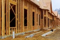 New Home Under Construction Royalty Free Stock Photo