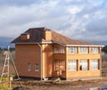 New home under construction Royalty Free Stock Photo