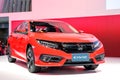 New Honda CIVIC red color Royalty Free Stock Photo