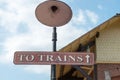 NEW HOPE, PA - AUGUST 11: The New Hope and Ivyland rail road is a heritage train line for visitors going on touristic