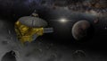 New Horizons space probe fly into Kuiper belt Royalty Free Stock Photo