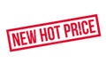 New Hot Price rubber stamp Royalty Free Stock Photo