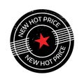 New Hot Price rubber stamp Royalty Free Stock Photo