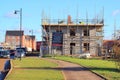 New house being built. Royalty Free Stock Photo