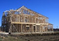 New house construction Royalty Free Stock Photo
