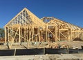 New house construction building Royalty Free Stock Photo