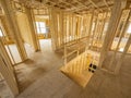 New house interior construction Royalty Free Stock Photo