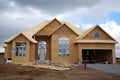 New House Under Construction Royalty Free Stock Photo