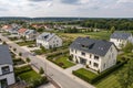 New housing development in Germany Royalty Free Stock Photo