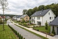 New housing development in Germany Royalty Free Stock Photo